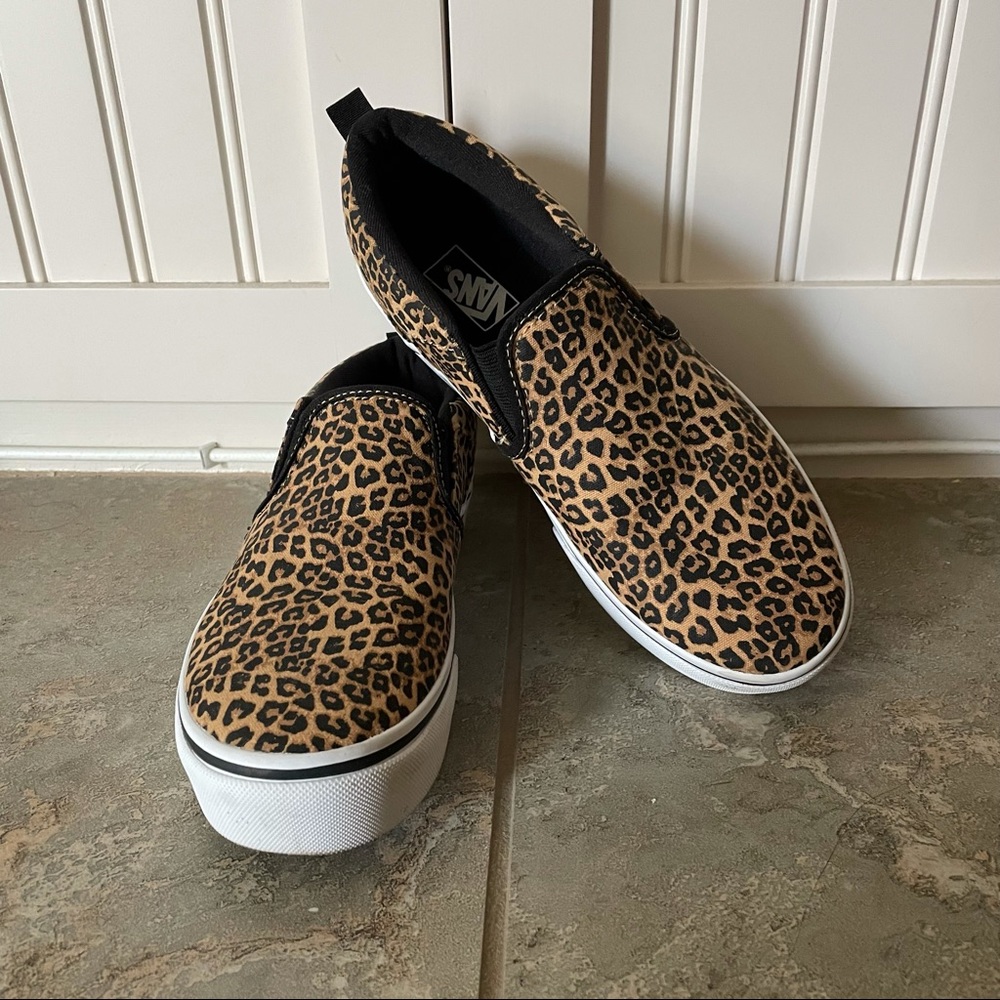 Vans Classic Slip-on Leopard Black